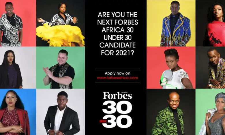 Forbes Africa under 30