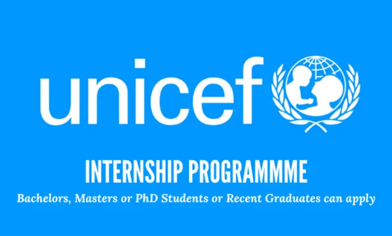 ADVOCACY AND PROGRAMME INTERNSHIP AT UNICEF