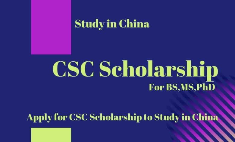 CHINESE GOVERNMENT SCHOLARSHIP (CSC) AT NEAU