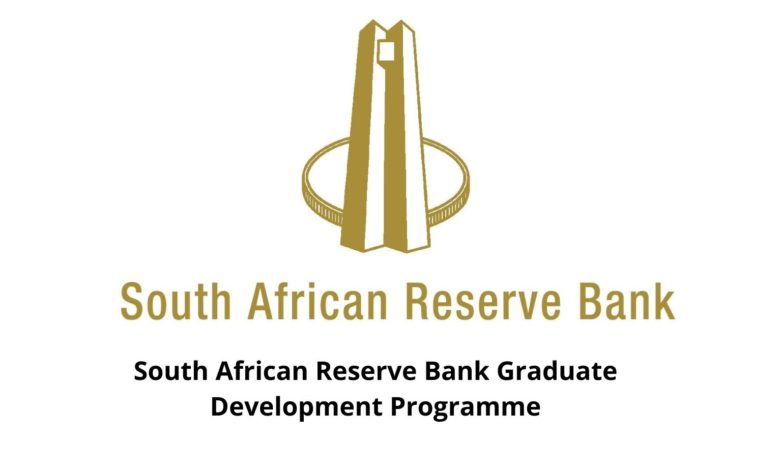 SOUTH AFRICAN RESERVE BANK GRADUATE DEVELOPMENT PROGRAMME (SARB)