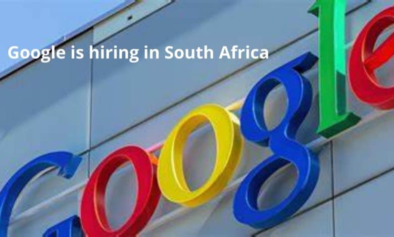 GOOGLE IS HIRING IN SOUTH AFRICA