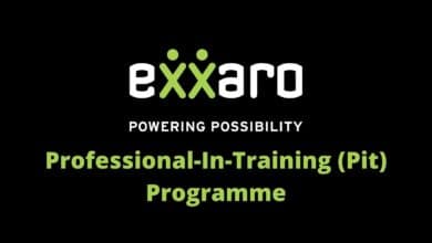 Photo of EXXARO’S PROFESSIONAL-IN-TRAINING (PIT) PROGRAMME 