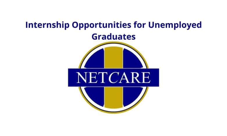 APPLICATIONS ARE OPEN FOR THE NETCARE INTERNSHIP PROGRAMME 2022