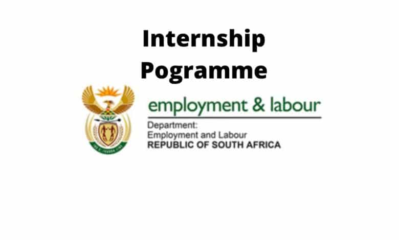DEPARTMENT OF EMPLOYMENT & LABOUR INTERNSHIP FOR YOUNG SOUTH AFRICANS
