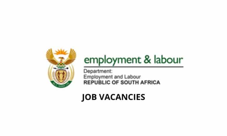 DEPARTMENT OF EMPLOYMENT & LABOUR JOB VACANCIES FOR SOUTH AFRICANS