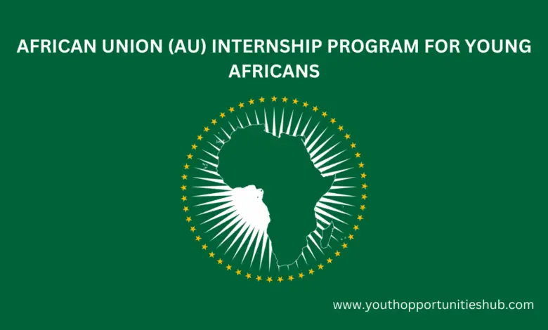 AFRICAN UNION (AU) INTERNSHIP PROGRAM FOR YOUNG AFRICANS: AUC Internship