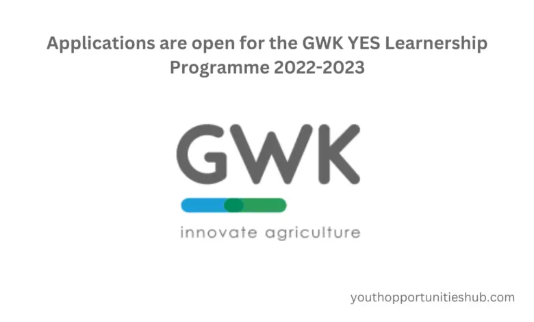 GWK YES Learnership Programme