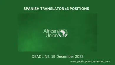 Photo of SPANISH TRANSLATOR x3 POSITIONS AT THE AFRICAN UNION COMMISSION