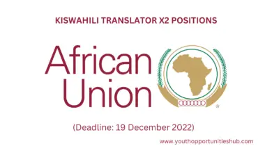 Photo of KISWAHILI TRANSLATOR X2 POSITIONS AT THE AFRICAN UNION COMMISSION