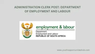 Photo of ADMINISTRATION CLERK POST: DEPARTMENT OF EMPLOYMENT AND LABOUR