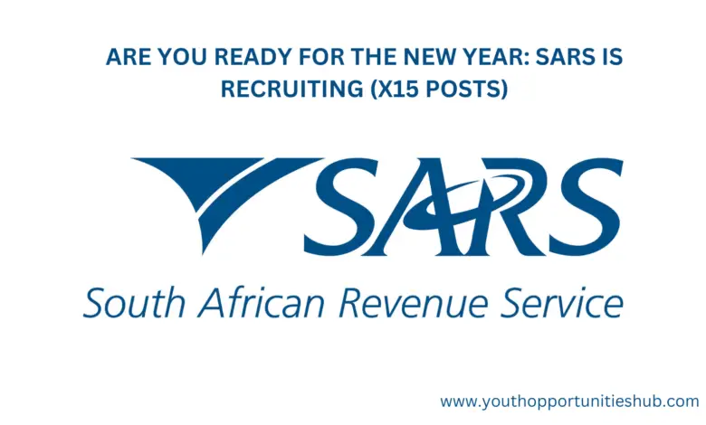 ARE YOU READY FOR THE NEW YEAR: SARS IS RECRUITING (X15 POSTS)
