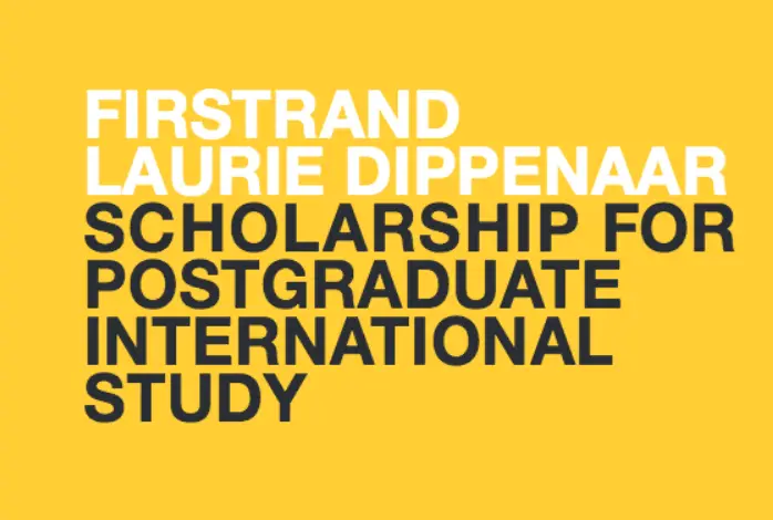 FirstRand Laurie Dippenaar scholarship is available to South African Citizens to Study outside of South Africa at an International University of their choice