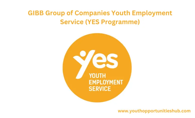 GIBB Group of Companies Youth Employment Service (YES Programme)