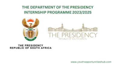 Photo of THE DEPARTMENT OF THE PRESIDENCY INTERNSHIP PROGRAMME 2023/2025 (REPUBLIC OF SOUTH AFRICA)