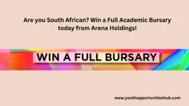 Photo of Are you South African? Win a Full Academic Bursary today from Arena Holdings!