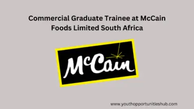 Photo of Commercial Graduate Trainee at McCain Foods Limited South Africa