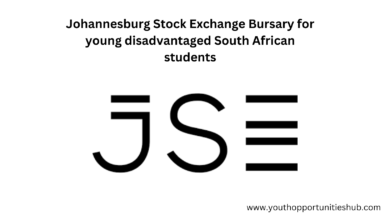 Photo of Johannesburg Stock Exchange Bursary for young disadvantaged South African students (JEF Bursary 2023)