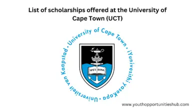 Photo of List of scholarships offered at the University of Cape Town (UCT)