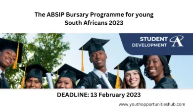 Photo of The ABSIP Bursary Programme for young South Africans 2023