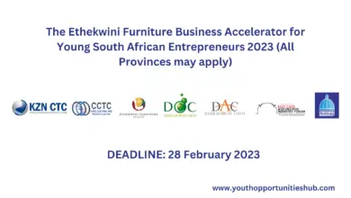 Photo of The Ethekwini Furniture Business Accelerator for Young South African Entrepreneurs 2023 (All Provinces may apply)
