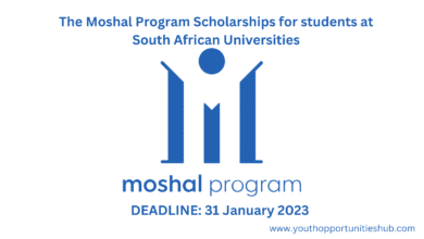 Photo of The Moshal Program Scholarships for students at South African Universities