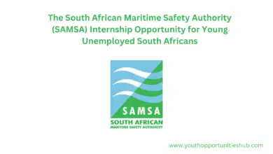 Photo of The South African Maritime Safety Authority​ (SAMSA) Internship Opportunity for Young Unemployed South Africans