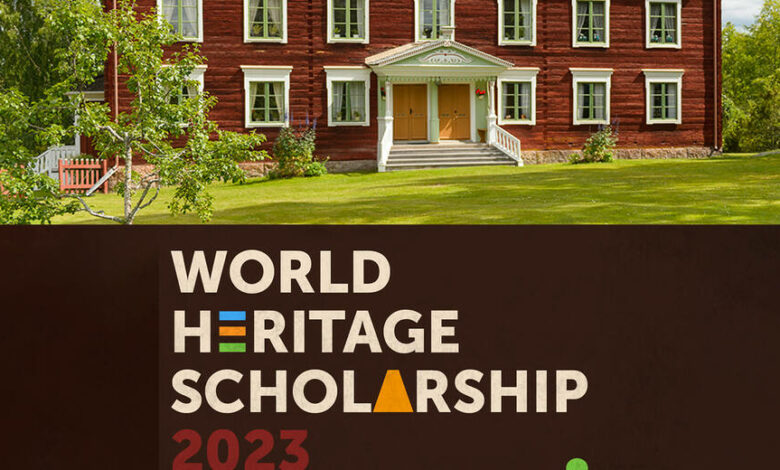 Call for Applications: UNESCO 2023 World Heritage Residence Scholarship