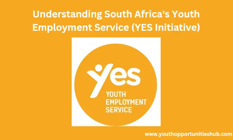 Understanding South Africa's Youth Employment Service (YES Initiative)