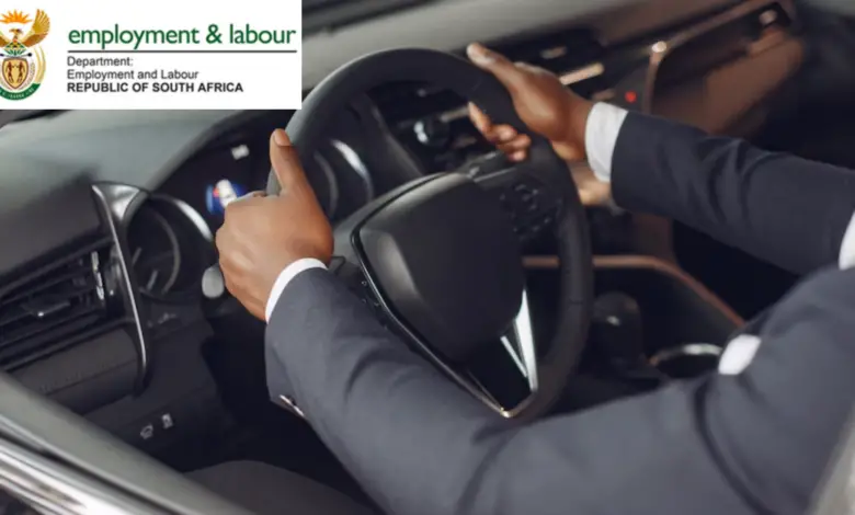 DRIVER POST AT THE DEPARTMENT OF EMPLOYMENT AND LABOUR: APPLY
