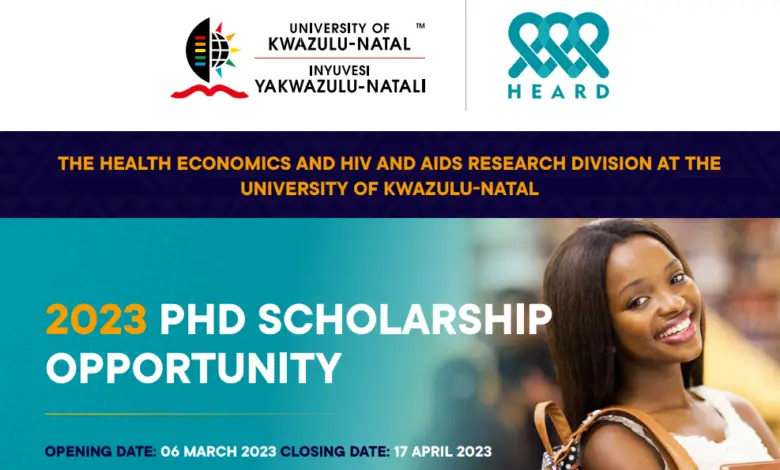 2023 PhD Scholarship Call to study at the University of KwaZulu-Natal