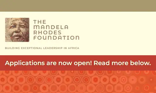 The Mandela Rhodes Scholarship