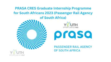 Photo of PRASA CRES Graduate Internship Programme for South Africans 2023 (Passenger Rail Agency of South Africa)