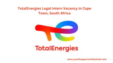 Photo of TotalEnergies Legal Intern Vacancy in Cape Town, South Africa