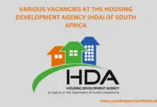 Photo of VARIOUS VACANCIES AT THE HOUSING DEVELOPMENT AGENCY (HDA) OF SOUTH AFRICA