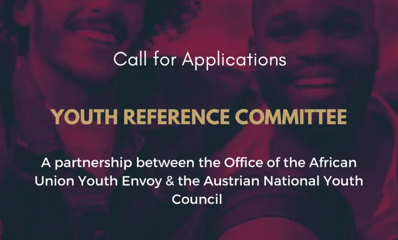 Call for applications for the Youth Reference Committee