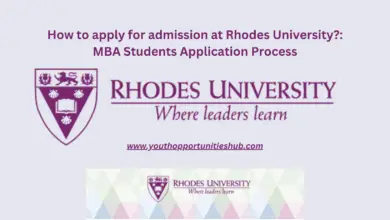 Photo of How to apply for admission at Rhodes University?: MBA Students Application Process