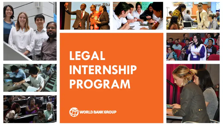 The World Bank Legal Internship Program 2023 for Law Students