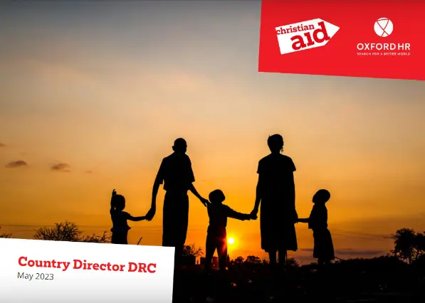 Christian Aid is looking to hire a Country Director for the DRC Program (Goma, DRC)