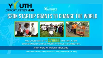 Apply for the D-Prize competition now - $20K startup grants for social change