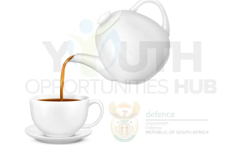 A fantastic opportunity has arisen to join the Department of Defence as a Tea Maker (Pretoria)