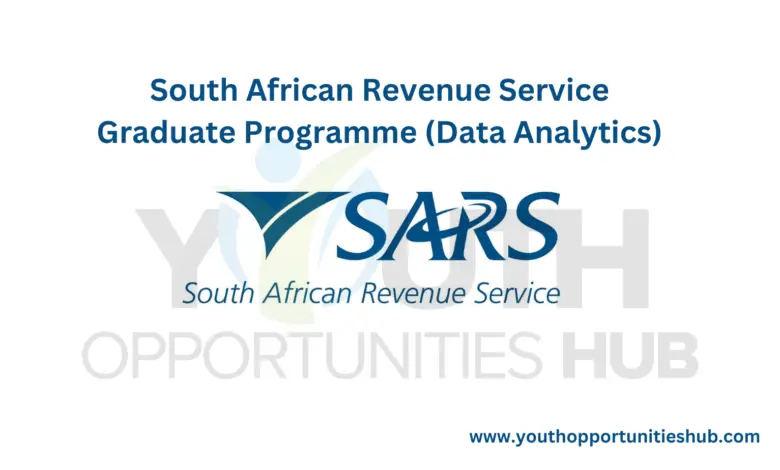South African Revenue Service Graduate Programme (Data Analytics)