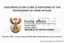 Photo of CASE RESOLUTION CLERK (2 POSITIONS) AT THE DEPARTMENT OF HOME AFFAIRS