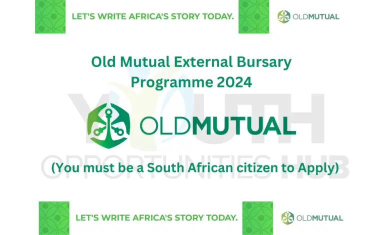 Old Mutual External Bursary Programme 2024