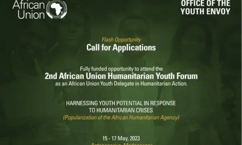 Apply for the 2nd African Union Humanitarian Youth Forum
