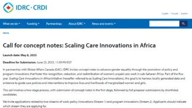 Call for concept notes: Scaling Care Innovations in Africa
