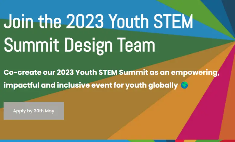 Join the 2023 Youth STEM Summit Design Team