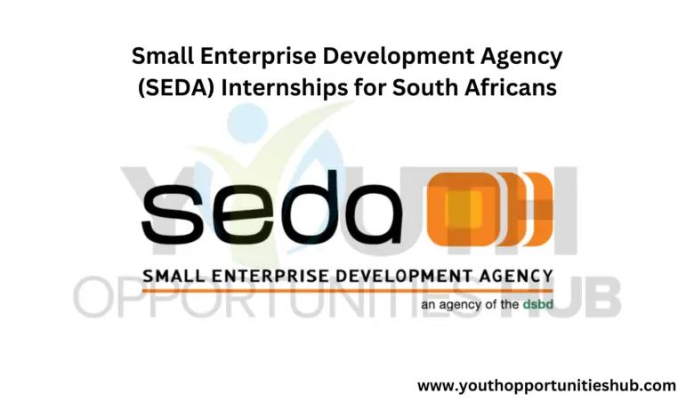 Small Enterprise Development Agency (SEDA) Internships for South Africans