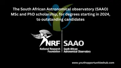 Photo of The South African Astronomical observatory (SAAO) MSc and PhD scholarship, for degrees starting in 2024, to outstanding candidates