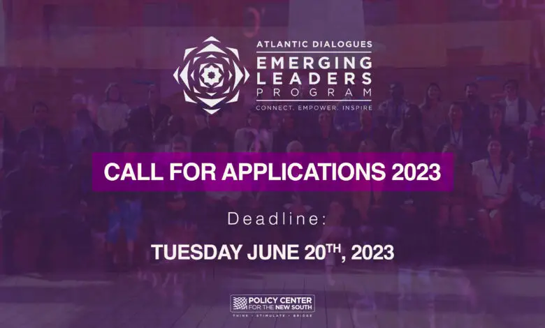 Atlantic Dialogues Emerging Leaders Program (ADEL): Fully funded to Morocco, Marrakesh