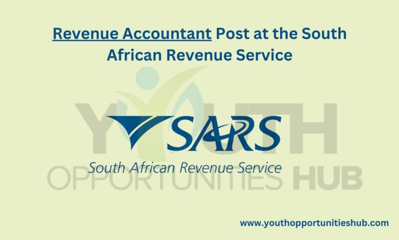 Revenue Accountant Post at the South African Revenue Service